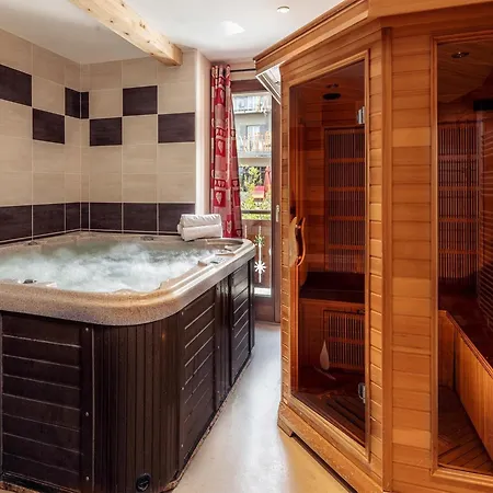 Chalet Cozy Chalet With Sauna Use Huez